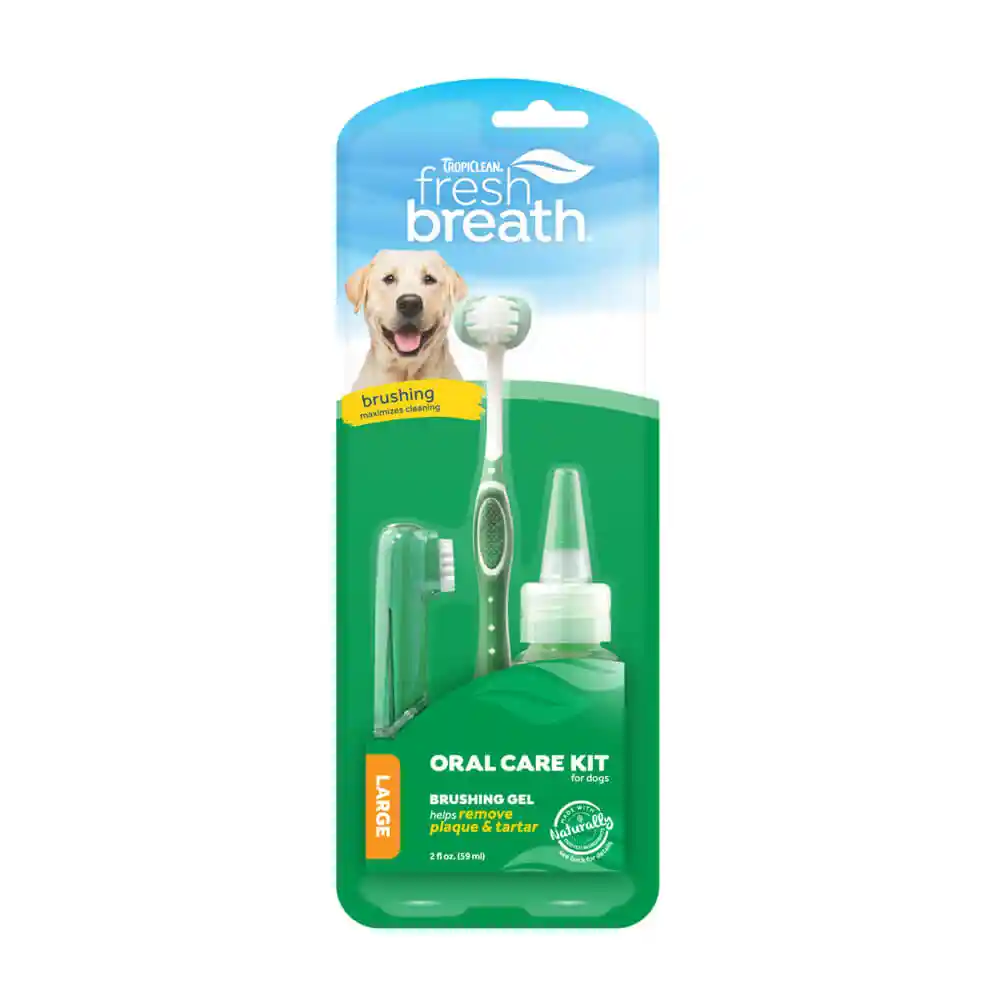 Fresh Breath Oral Care Kit for Large Dogs