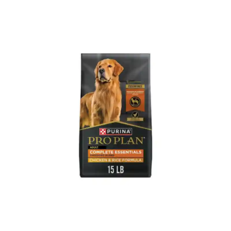 Pro Plan Dog Chicken Rice Shredded 15lb