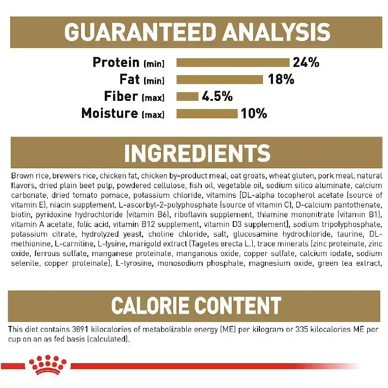 Royal Canin Boxer 30 Lbs