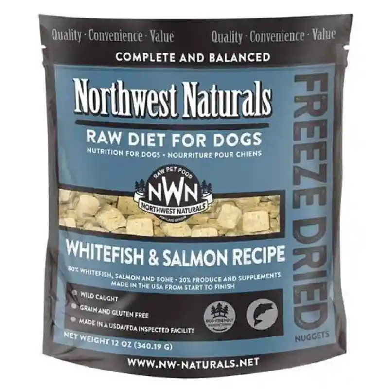 NWN FD Whitefish Salmon Nuggets 12oz