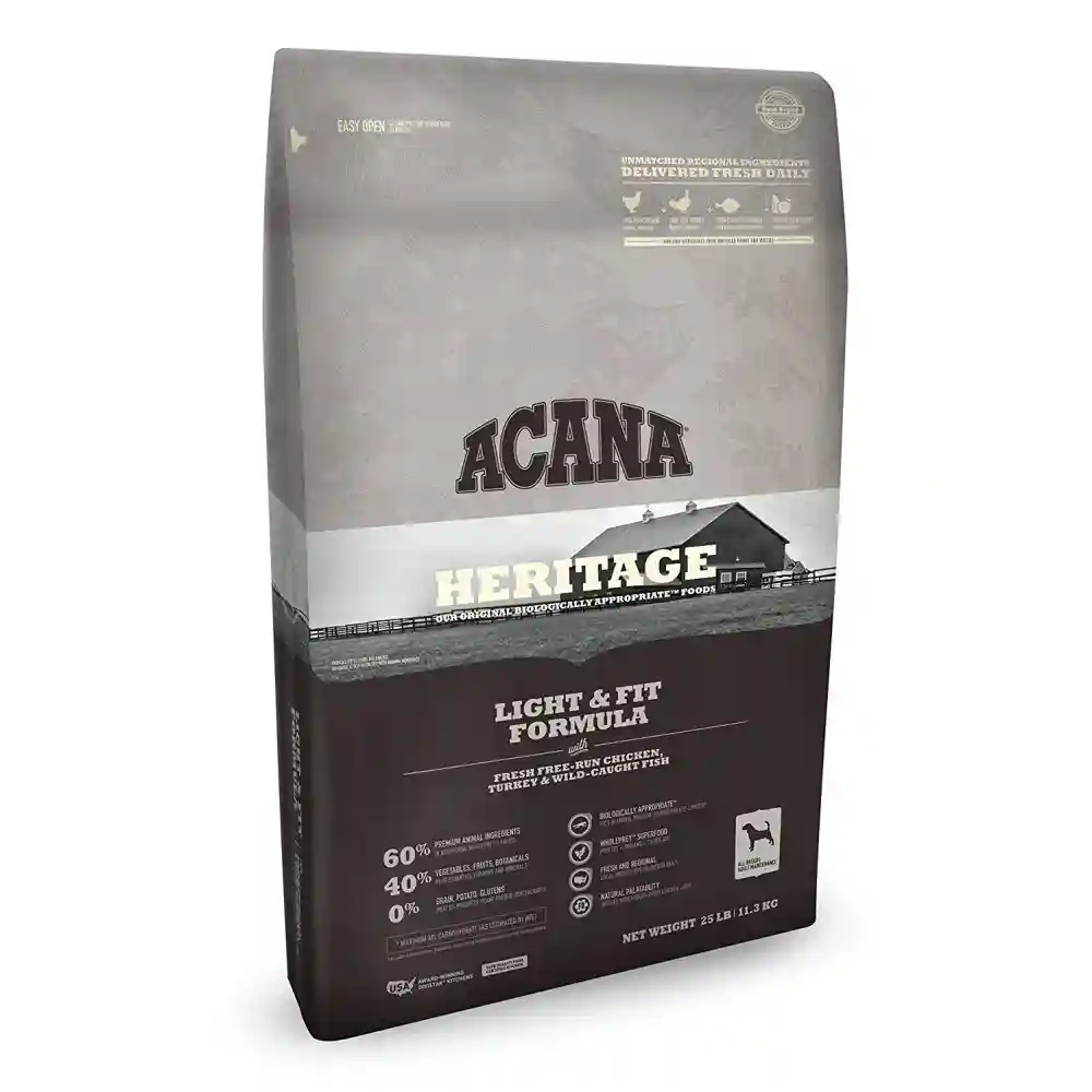 Acana Light Fit 25lb Dog
