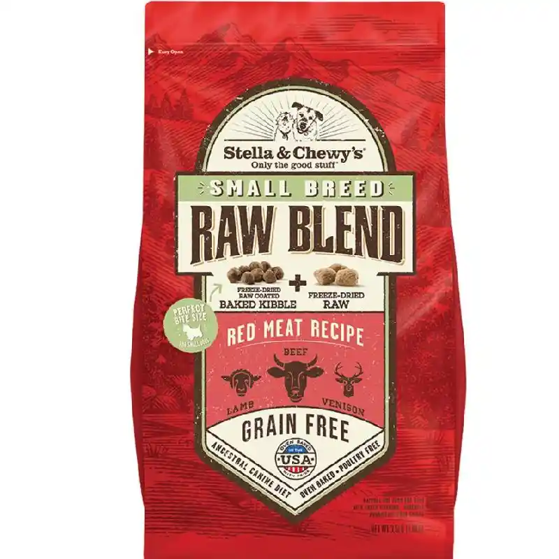 Stella Raw Blend Red Meat Sm Brd 3.5#