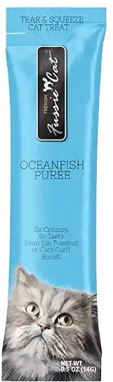 Fussie Cat Ocean Fish Puree 4/.5oz