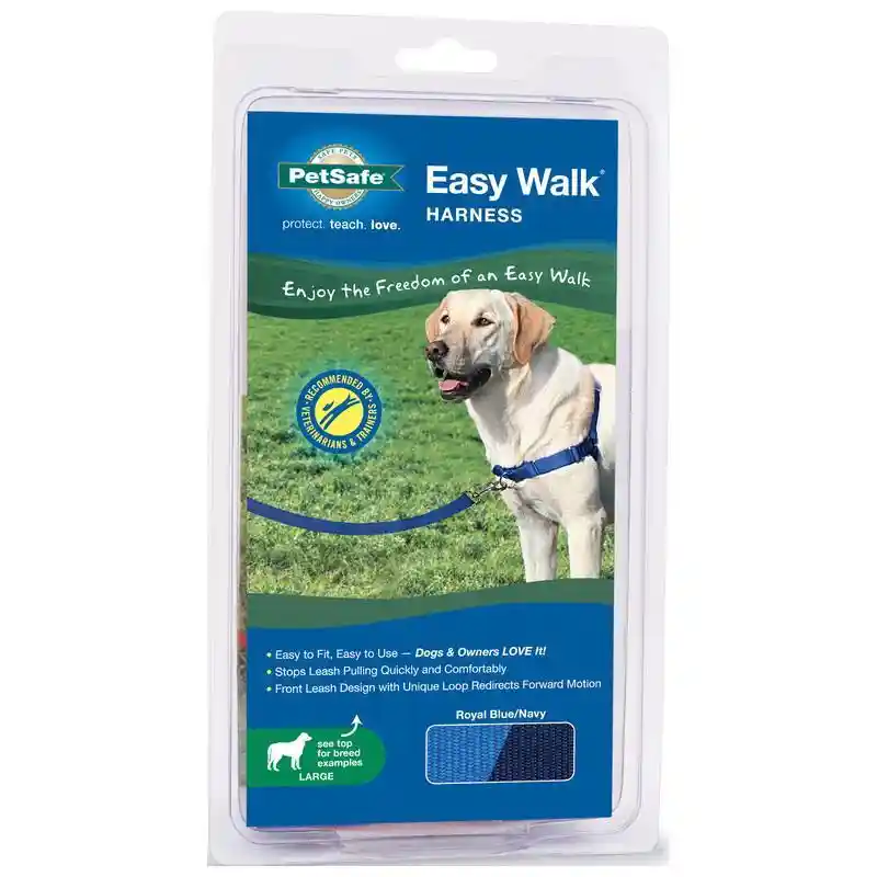 Easy Walk Harness Large Royal