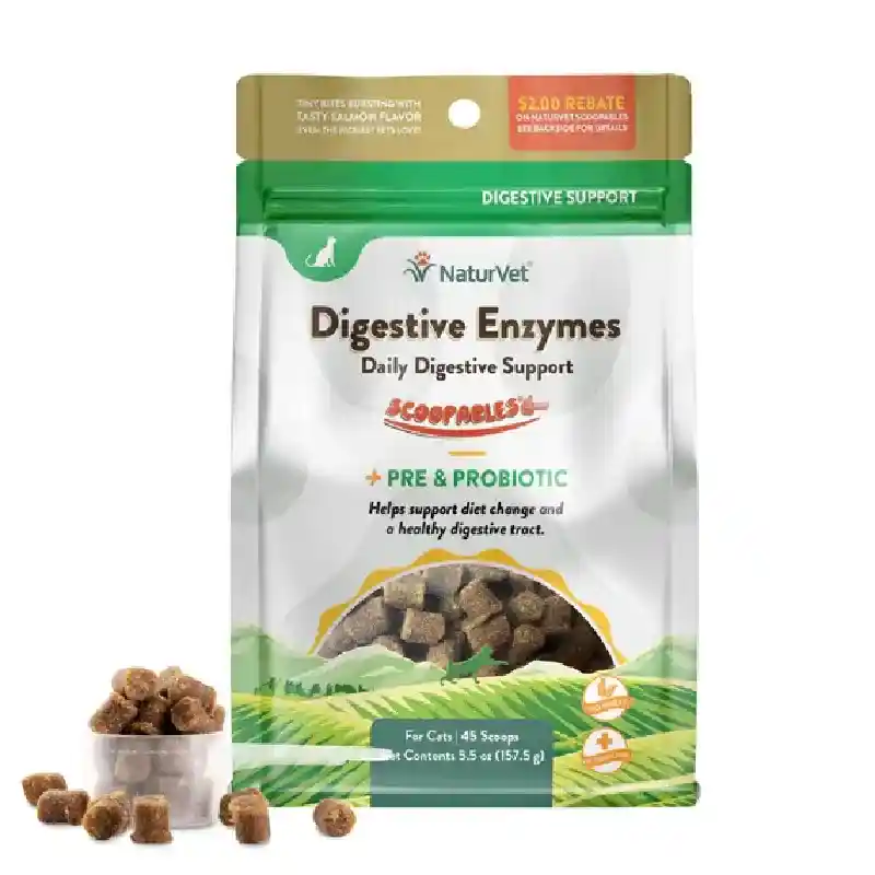 Scoopables Cat Digest Enzymes 5.5-oz 76000537 Natu