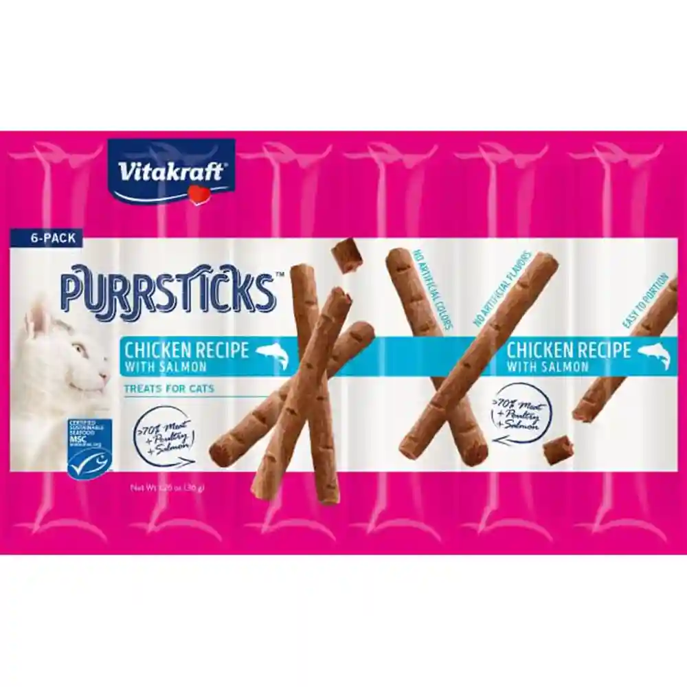 Vitak Cat Purrsticks 6 Ck Sal