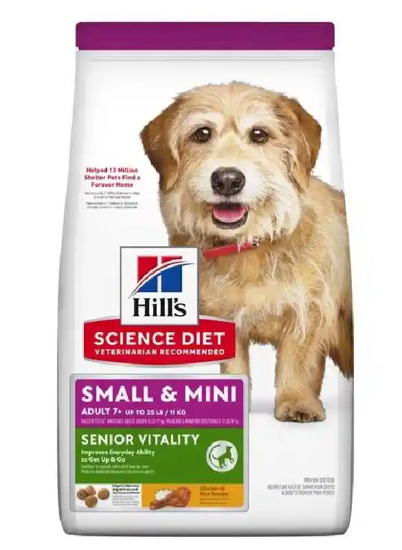 SD Ca 7+ Senior Vitality Small Mini 12.5 10771
