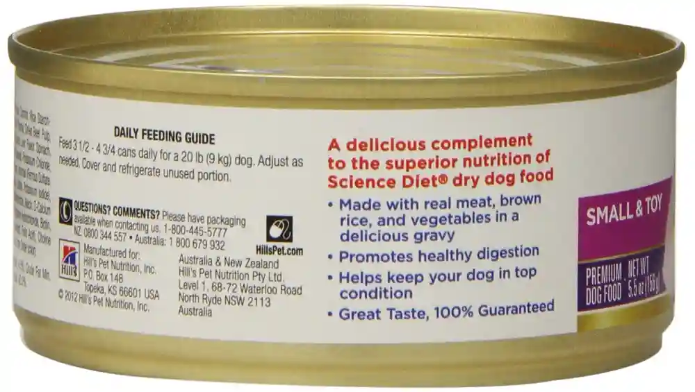 SD Adult Dog Beef Barley Can 5.8 oz