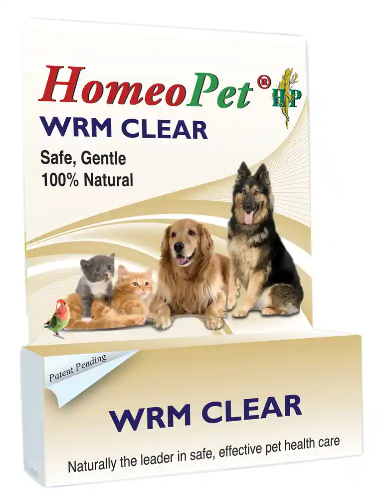 HOMEOPET WRM CLEAR 15mL