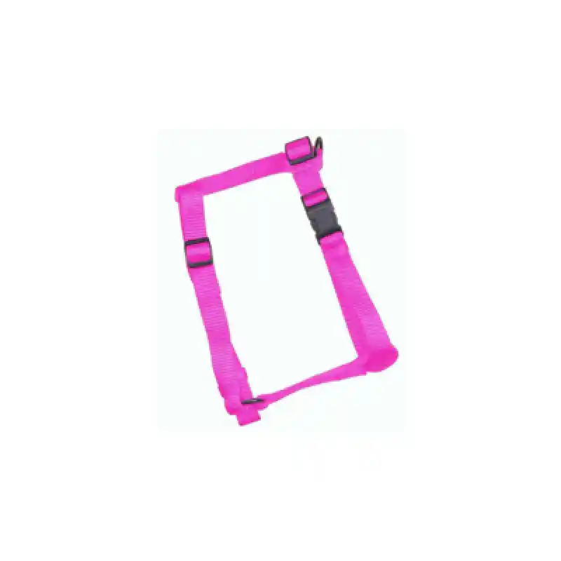 1" Xl Adj Comfort Dog Harness Hot Pink