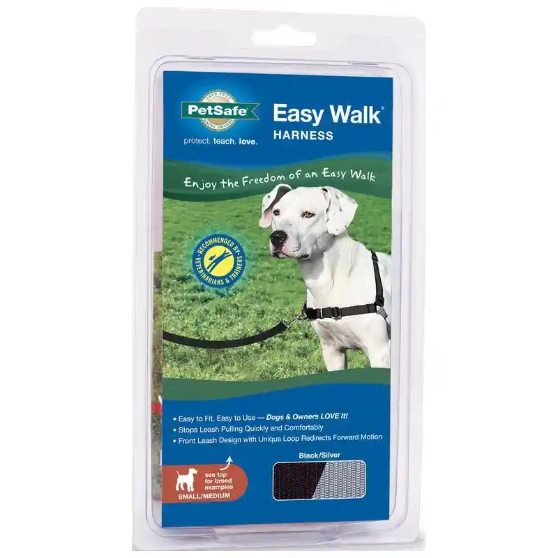 Easy Walk Harness Sm/Md Black