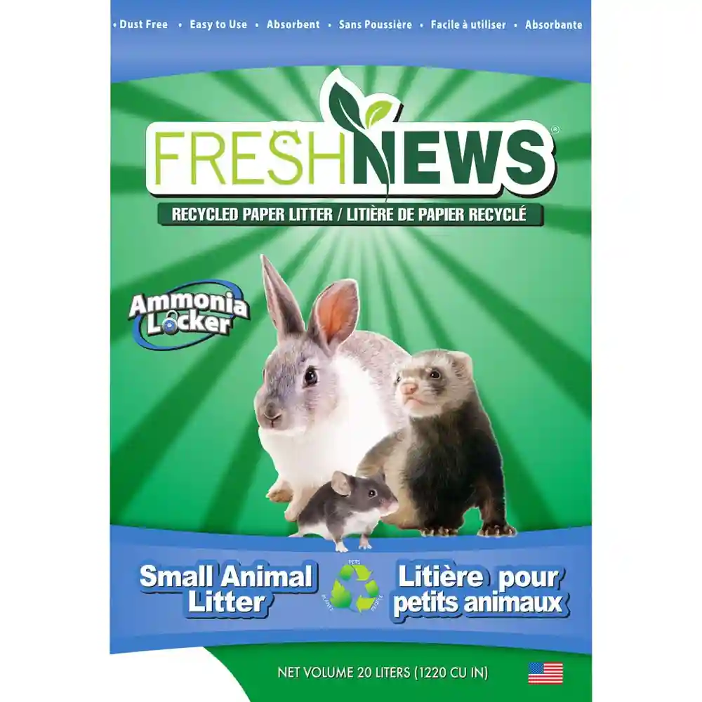 Fresh News Small Animal Pellet Litter 20l