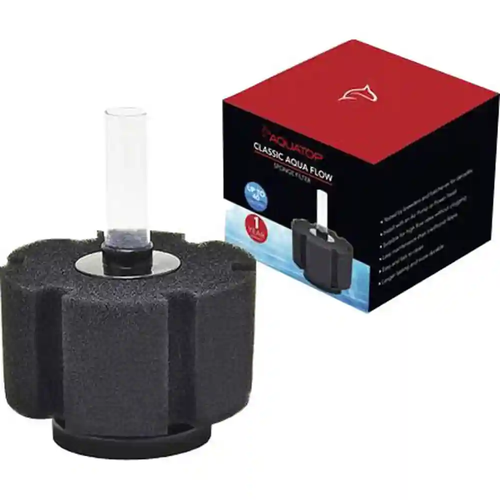 Classic Aqua Flow Sponge Aquarium Filter 40 Gal