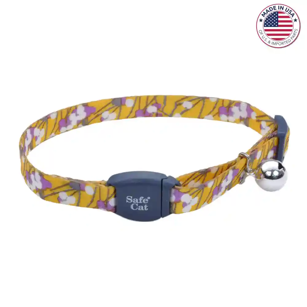 Adjustable Breakaway Cat Collar With Magnetic Buck