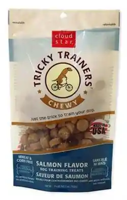 Chewy Tricky Trainers Salmon Dog Treats 14-oz