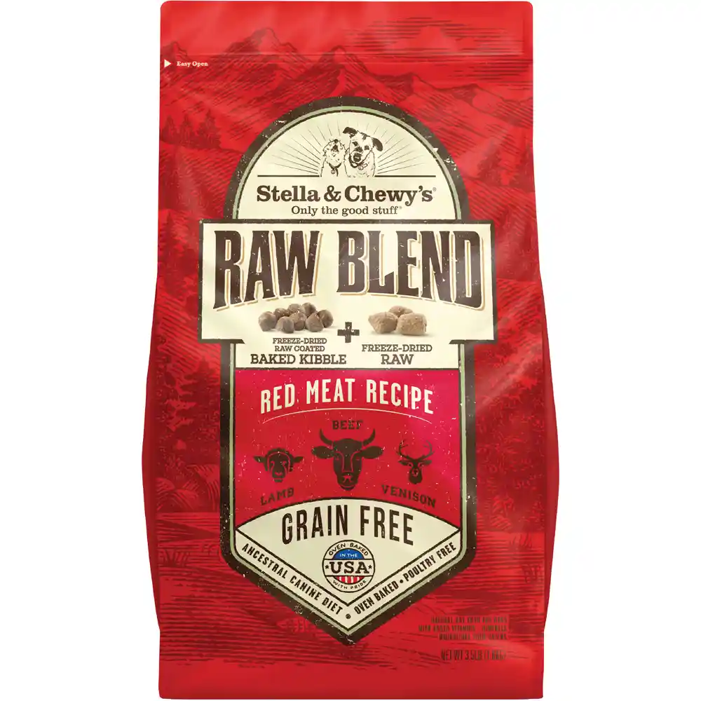 Stella Raw Blend Red Meat Recipe Dog 3.5-lb