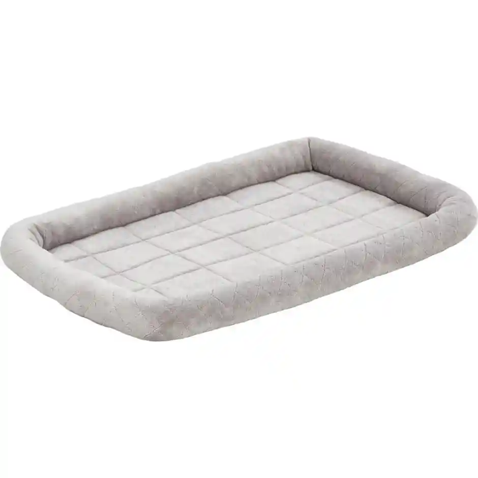 QUIET TIME DIAMOND STITCH BED GRAY 36in