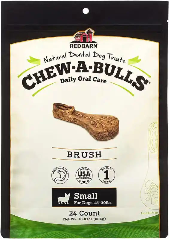 Chew-a-bulls Brush Sm 24pk