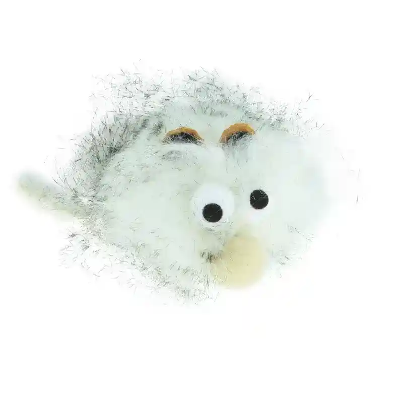 Turbo Random Fun Cat Toys, Hairy Monster, 6.25"