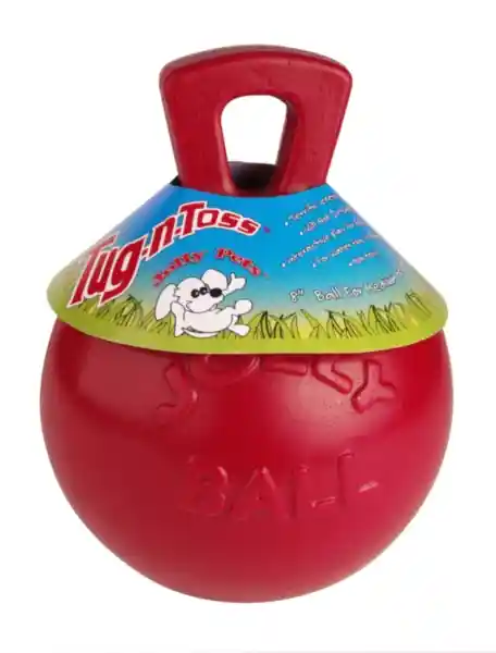 Tug N Toss Red 8in