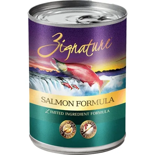 Zignature Salmon Formula Canned Dog Food 13-oz
