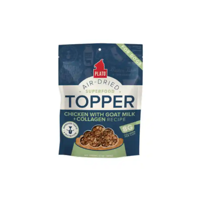 Plato Dog Food Topper Chkn W/ Goat Milk Collagen 1
