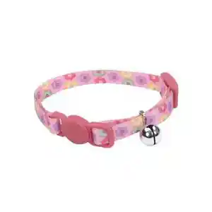 Adjustable Breakaway Kitten Collar - Daisy Multi-c