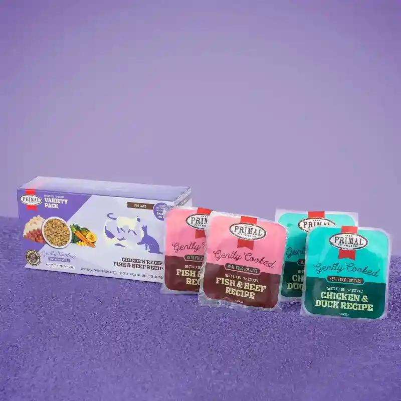 Primal Cat Gently Cooked Variety Pack 1lb