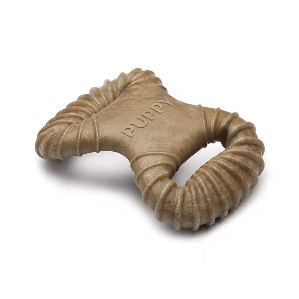 Benebone Puppy Bacon Wishbone/Dental Chew 2Pk