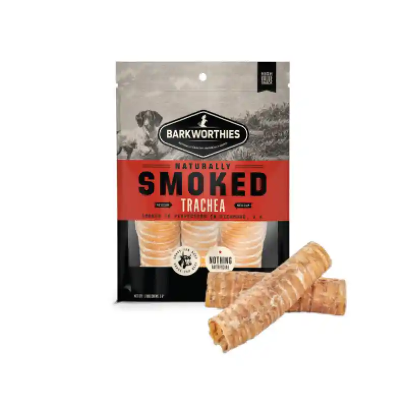 Barkworthies Smoked Trachea 6' 3pk