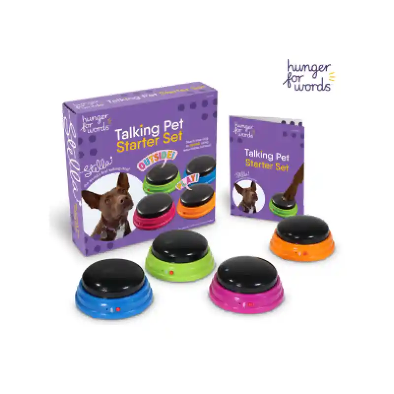 HUNGER FOR WORDS TALKING PET STARTER SET