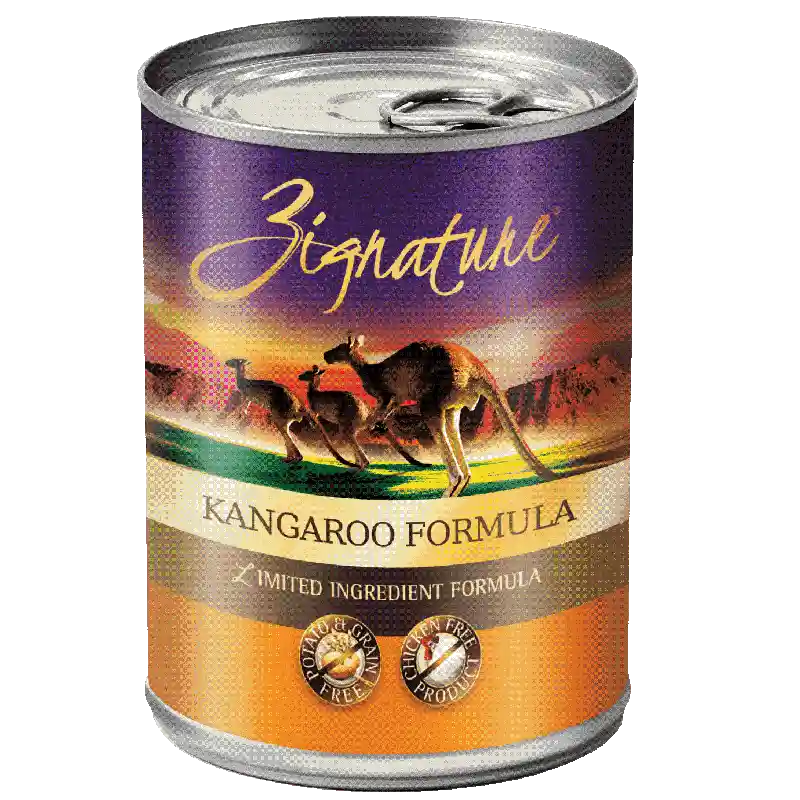 Zignature Kangaroo Limited Ingredient Formula Grain-free Wet Dog Food Can 13-oz