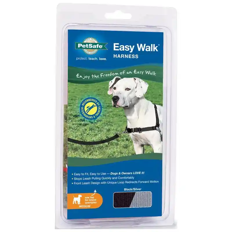Easy Walk Harness Med.Blk