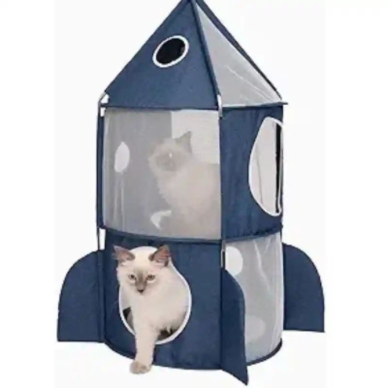 Catit Vesper Rocket Ship, Blue