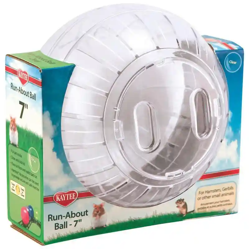 Hamster Run-about Ball 7" Clear