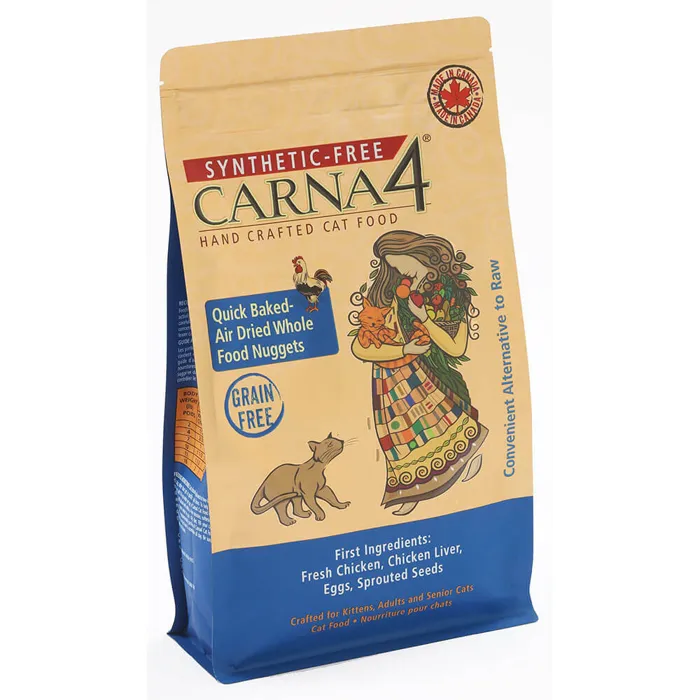 Carna4 Cat Air Dried Kibble Gf Chicken 2lb