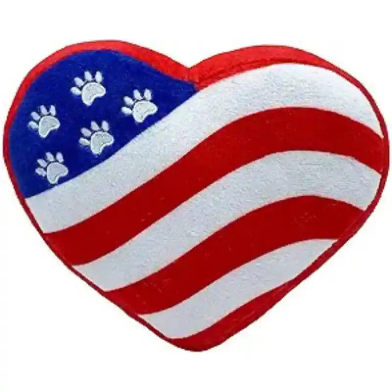 Lulubelles Power Plush Paws & Stripes Heart L