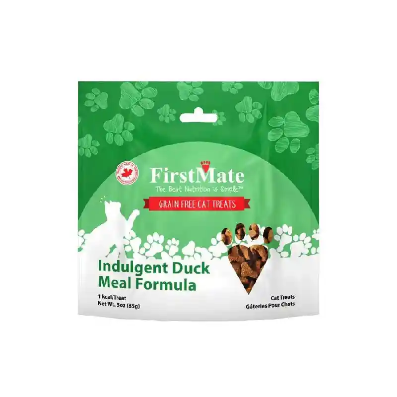 Firstmate Cat Treat Duck LID 3oz