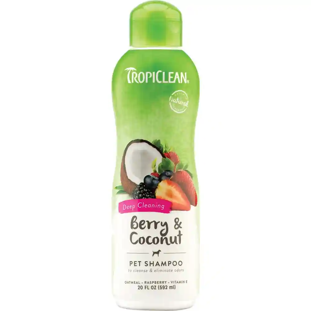 Tropiclean Berry Coconut Shampoo 20oz