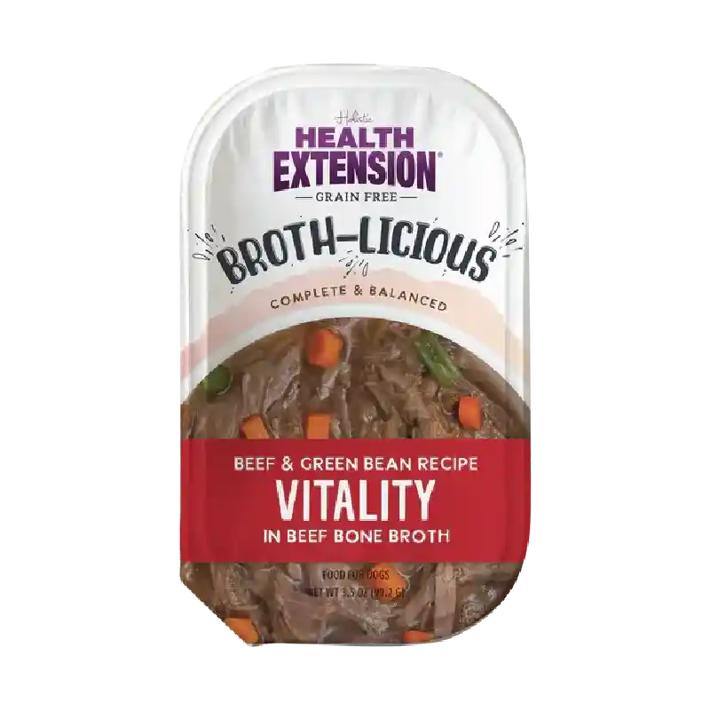 Brothlicious Beef Green Bean 3.5oz Vitality