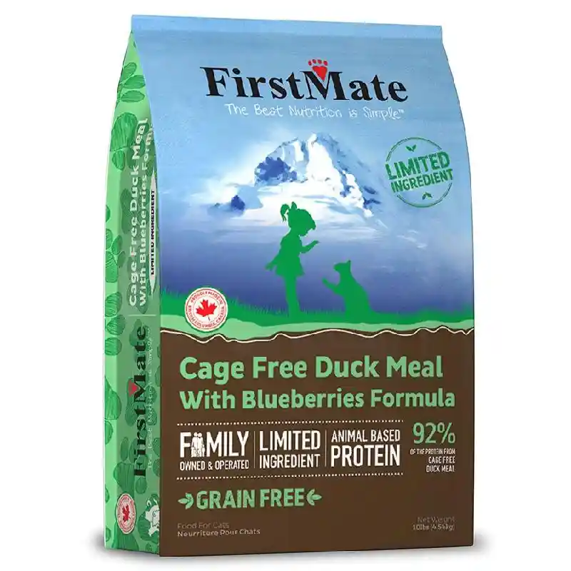 FirstMate Duck with Blueberries Cat 10 lb