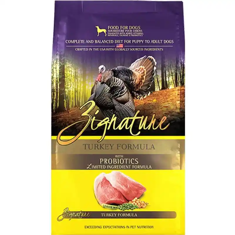 Zig GF Turkey Dog Food 27-lb