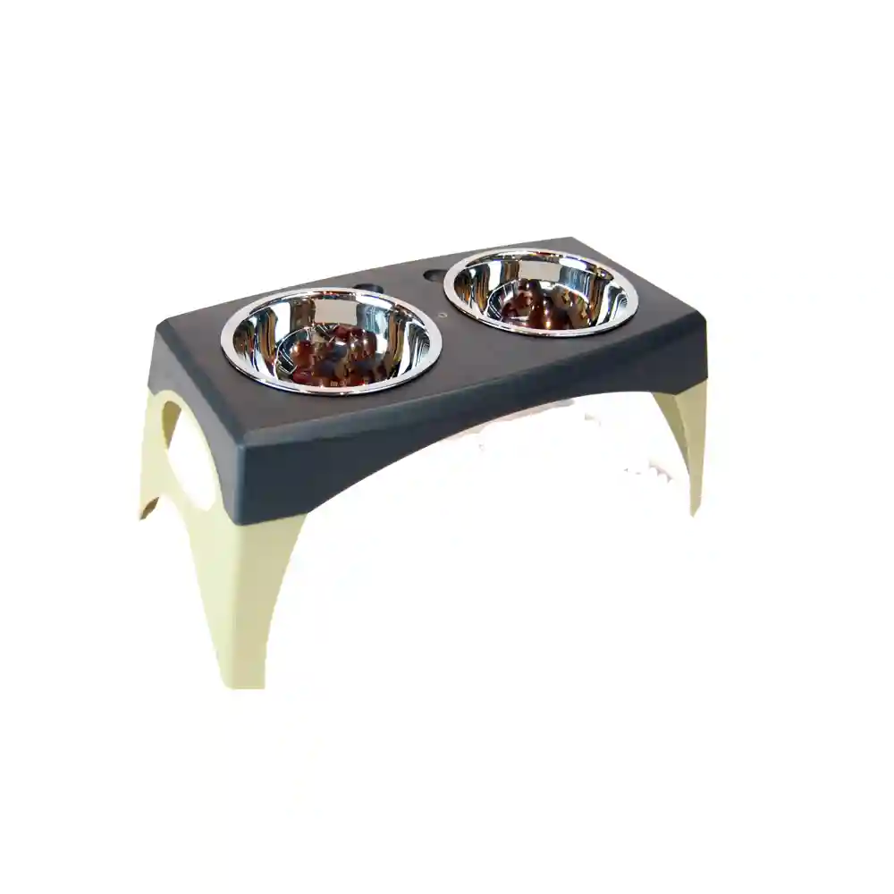 Elevated Feeder Med Gray/Blk