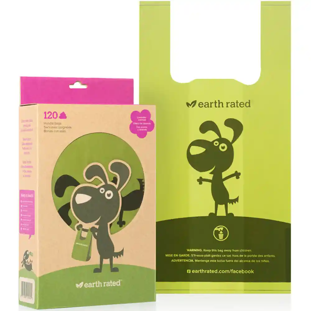 Earth Rate Poop Bag 120 Lav