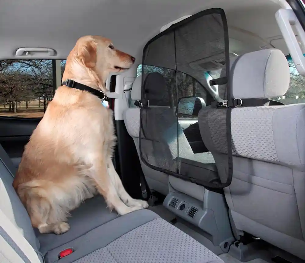 *disc* Front Seat Net Barrier