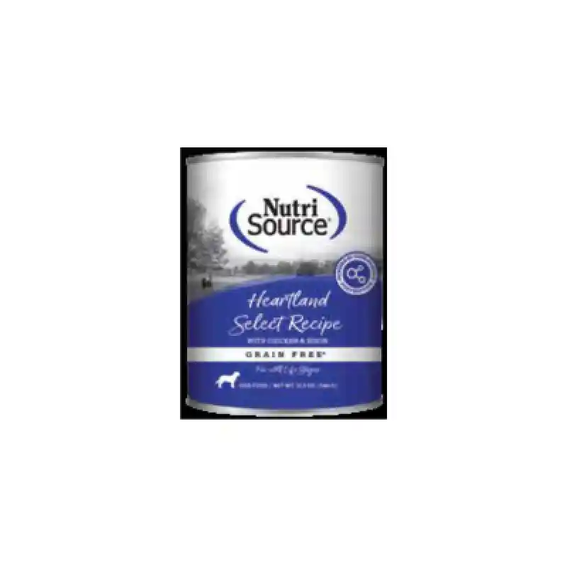 Nutrisource Dog Heartland Select Gf Can 12.3-oz