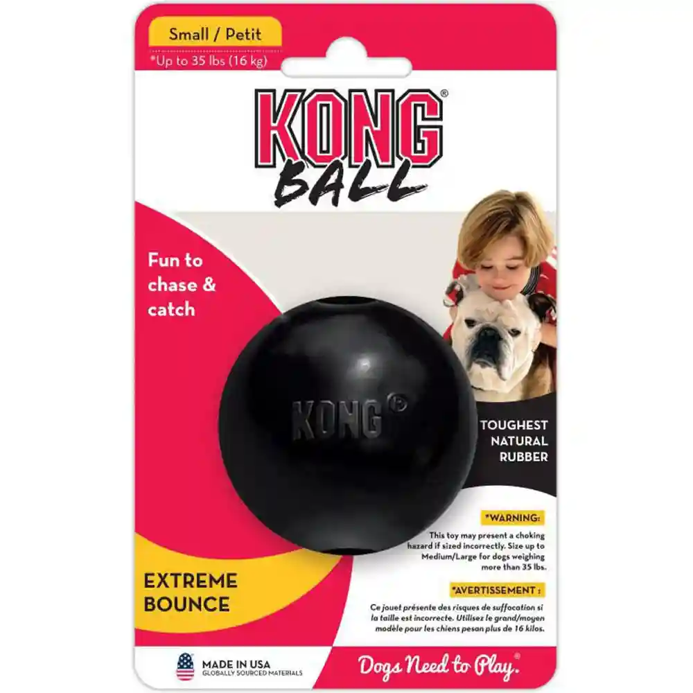 Kong Extreme Ball Small Black