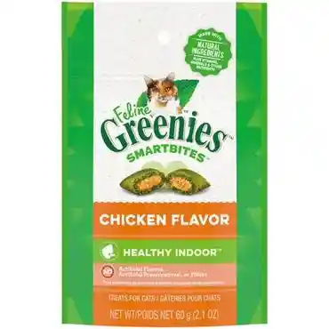 Greenies Smartbites Chick Hairb  2.1 oz