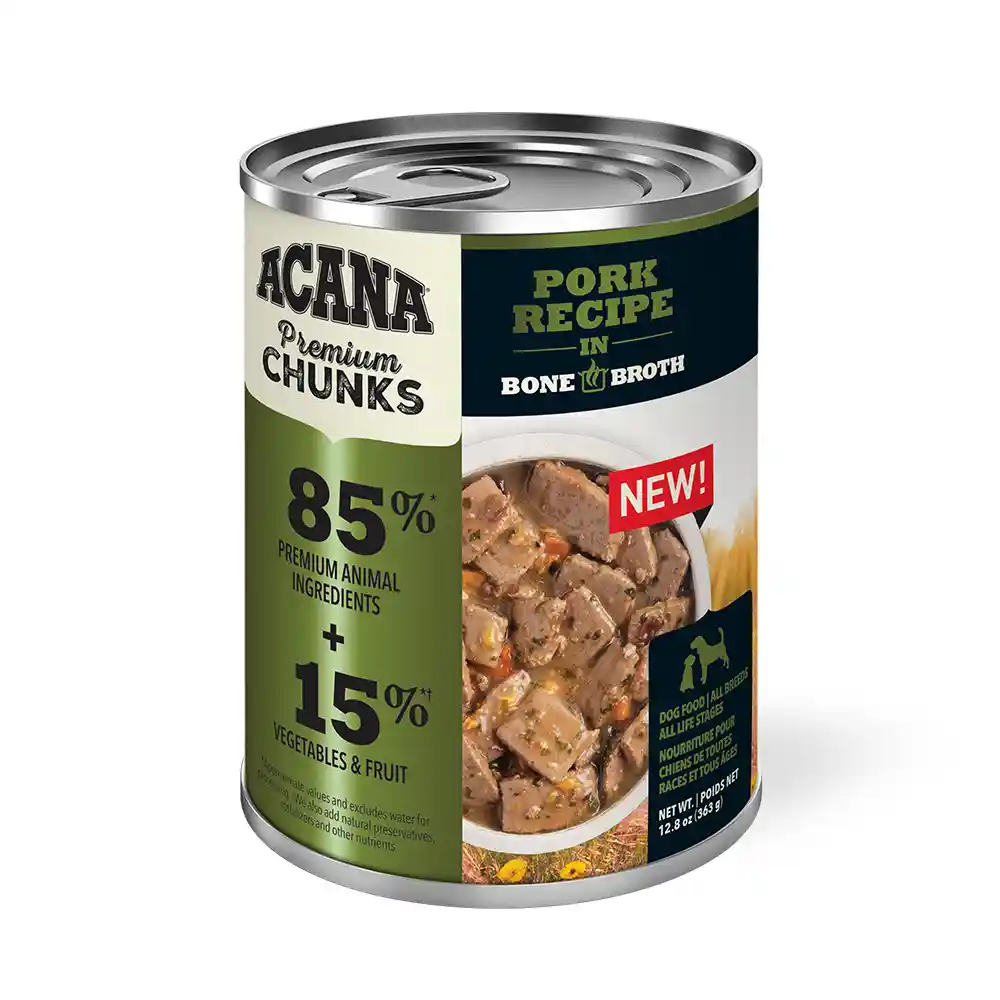 Acana Dog Can Pork Recipe 12.8z/12