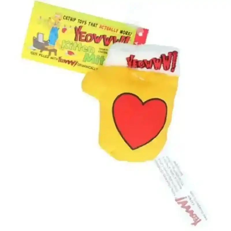 Yeowww! Kitten Mittens Catnip Toy Y